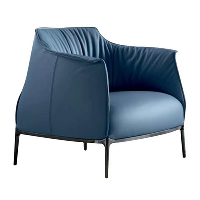 Single Seat Modern Leisure Chair Archibald Sofa PU Material For Living Room