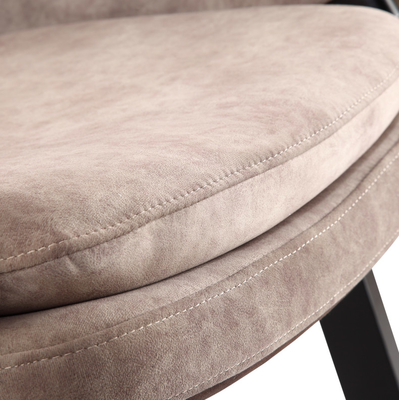Modern Design Modern Lounge Chair , Fabric Upholstered Fiberglass Dining Room Chairs