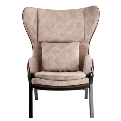 Modern Design Modern Lounge Chair , Fabric Upholstered Fiberglass Dining Room Chairs