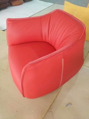 Single Seat Modern Leisure Chair Archibald Sofa PU Material For Living Room