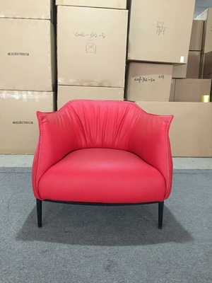 Single Seat Modern Leisure Chair Archibald Sofa PU Material For Living Room