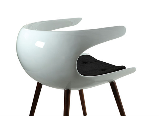Classic Furniture Full Fiberglass Modern Leisure Chair For Living Room