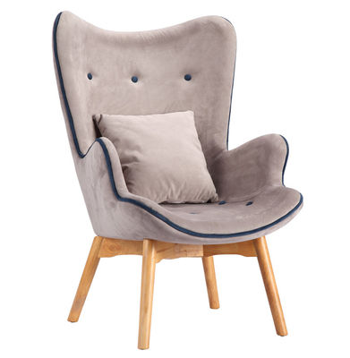 Οι σύγχρονες να δειπνήσουν αντιγράφου καθιστικών έδρες κάλυψαν πολυ - αφρός πυκνότητας με Footrest
